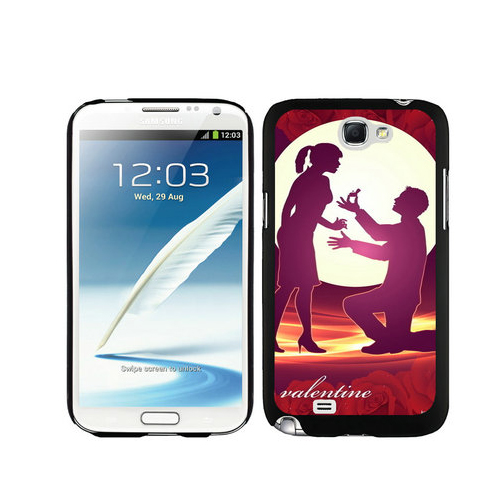 Valentine Marry Me Samsung Galaxy Note 2 Cases DQG | Women - Click Image to Close